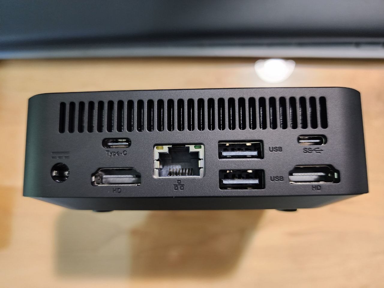N150 미니PC 후면 HDMI LAN USB-C USB 포트